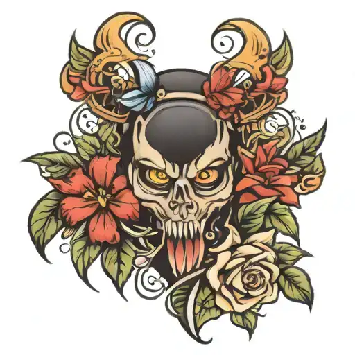 brooklyn new school style tattoo tattoo design idea