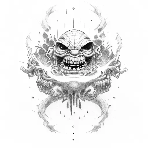 Ork Brother dead tattoo design idea