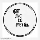 Quote "get busy living or get busy dying" tattoo design idea