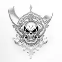 One piece tattoo design idea