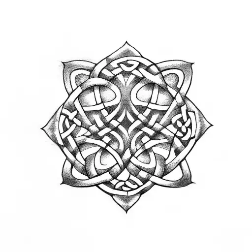 Celtic Knot tattoo design idea
