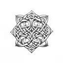 Celtic Knot tattoo design idea