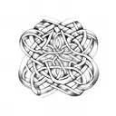 Celtic Knot tattoo design idea