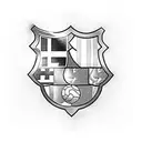 Fc barcelona tattoo design idea