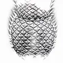 Pineapple tattoo design idea