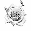 roses with the words isabelle tattoo design idea