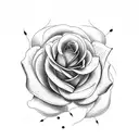 roses with the words isabelle tattoo design idea