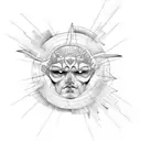 fallen icarus tattoo design idea