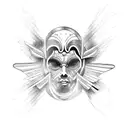 fallen icarus tattoo design idea