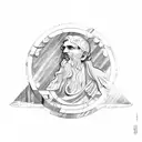 Ancient Greece tattoo design idea