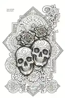 siblings keeper tattoo design idea