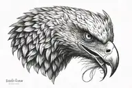 eagle claw tattoo design idea