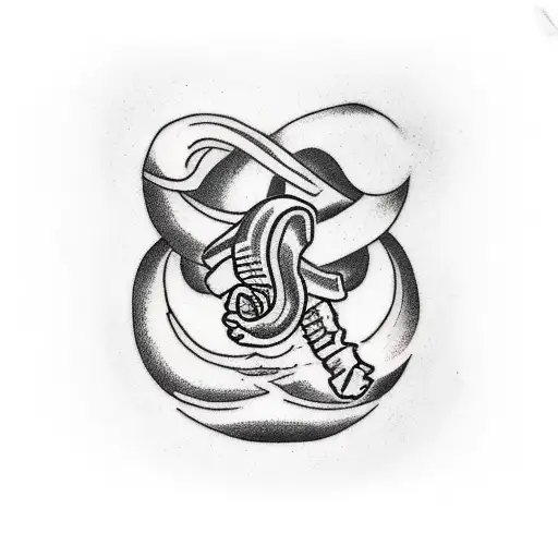 uterus tattoo design idea