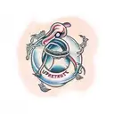 uterus tattoo design idea