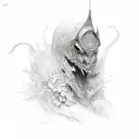 Wing tattoo design idea