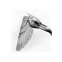 Wing tattoo design idea