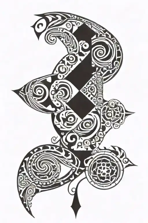 times New roman tattoo design idea