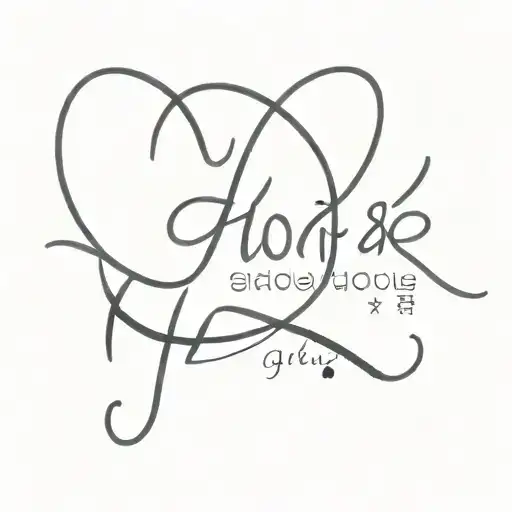 Inspirational quote 'God is greater than highs and lows' with a heartbeat line design tattoo design idea