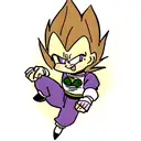 Vegeta do mau tattoo design idea