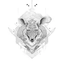 Wallpaper tattoo design idea