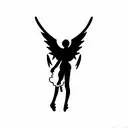 Evangelion angel Leliel tattoo design idea