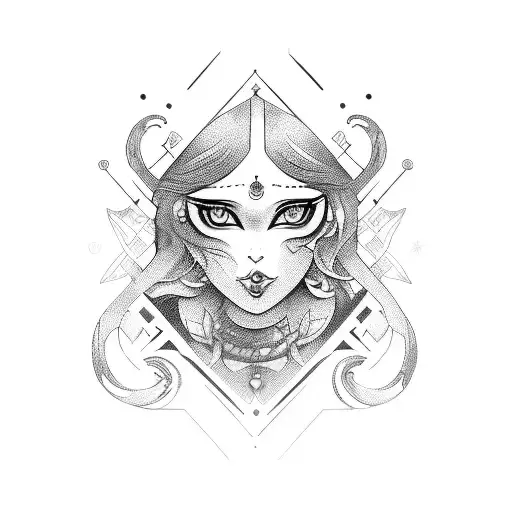 Maria  tattoo design idea