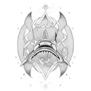 Shark Celtic  tattoo design idea