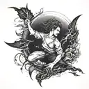 i shall dance in my own storm. spine tatto design tattoo design idea