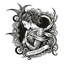 i shall dance in my own storm. spine tatto design tattoo design idea