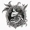 i shall dance in my own storm. spine tatto design tattoo design idea