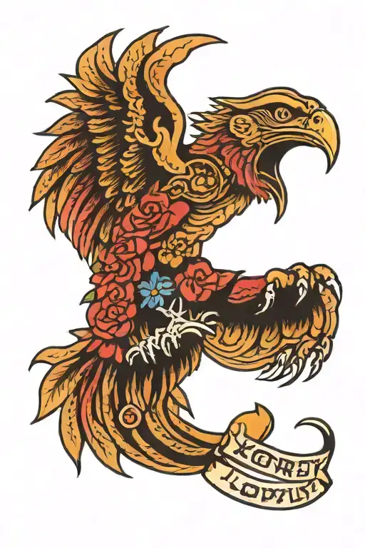 Honor Respect Loyalty tattoo design idea