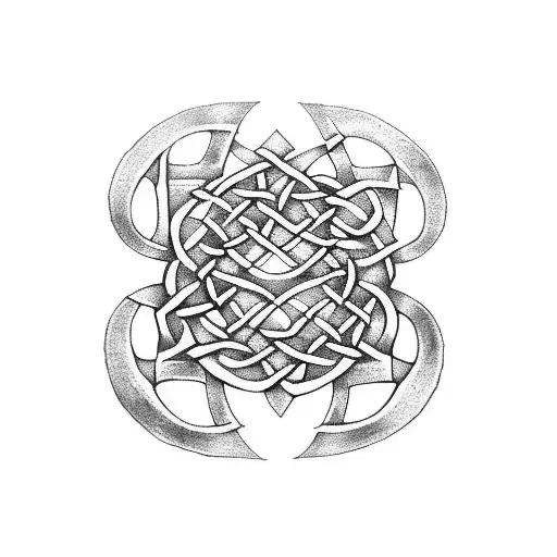 Celtic Tree of Life Celtic Knot tattoo design idea