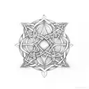 Celtic Trinity Knot tattoo design idea