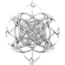 Celtic Trinity Knot tattoo design idea