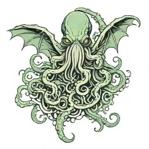 cthulhu tattoo design idea