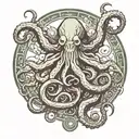 cthulhu tattoo design idea