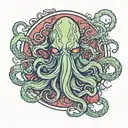 cthulhu tattoo design idea