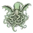cthulhu tattoo design idea