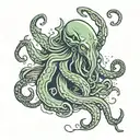 cthulhu tattoo design idea