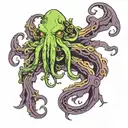 cthulhu tattoo design idea