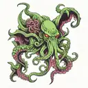 cthulhu tattoo design idea