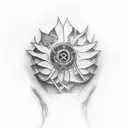 Create a tattoo symbolizing breaking generational trauma through resilience and growth  tattoo design idea