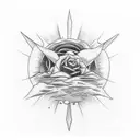 Create a tattoo symbolizing breaking generational trauma through resilience and growth  tattoo design idea