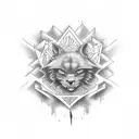 Create a tattoo symbolizing breaking generational trauma through resilience and growth  tattoo design idea