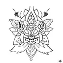 Create a tattoo symbolizing breaking generational trauma through resilience and growth  tattoo design idea