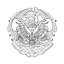 Create a tattoo symbolizing breaking generational trauma through resilience and growth  tattoo design idea