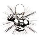 saitama tattoo design idea