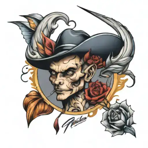 AG tattoo design idea