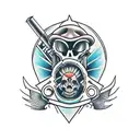 wrench  tattoo design idea