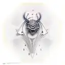 Magic, space, board games  tattoo design idea